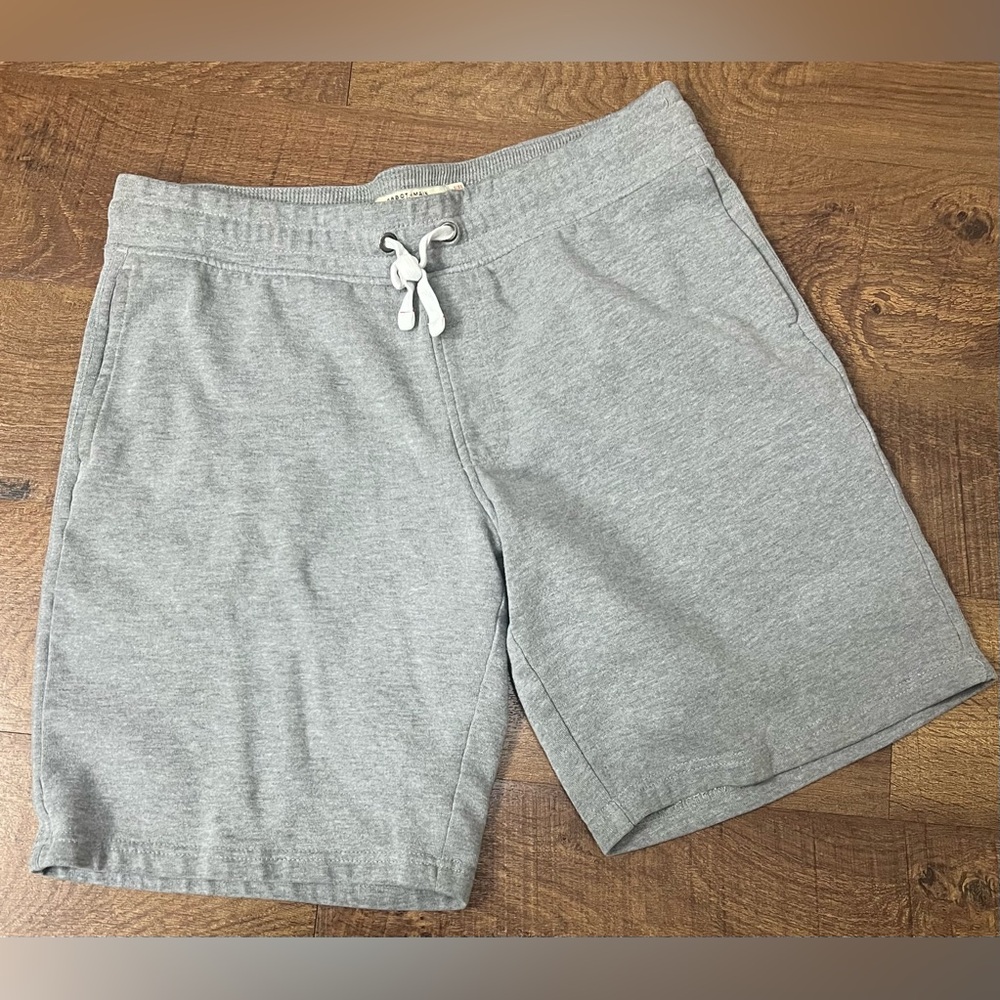 Abbot Main Men's Venice Beach Soft Fleece Stone Grey Drawstring Short Size S
